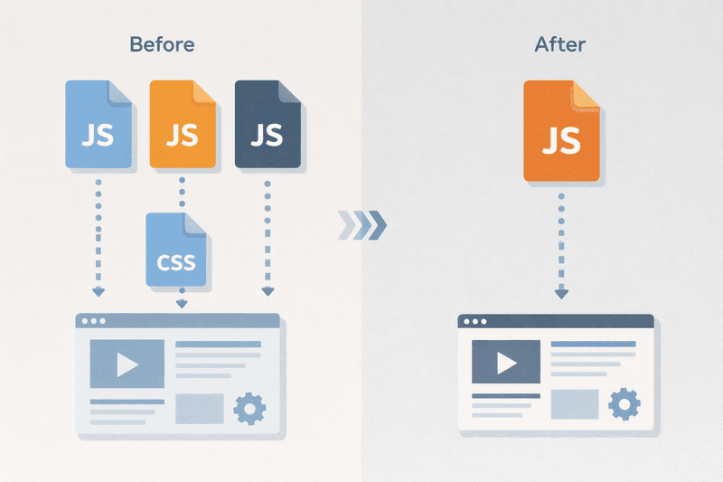 Vite 환경에서 임베디드 배포를 위한 Vite 번들 구조 단순화하기